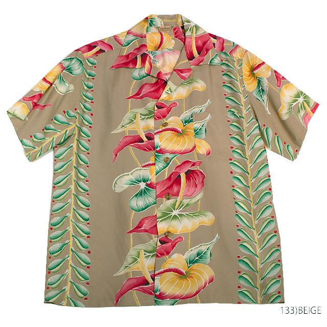 サンサーフ kamehameha アロハSS32296 アンスリウム ブラックS SUN SURF サンサーフ アロハシャツRAYON S/S SPECIAL EDITION