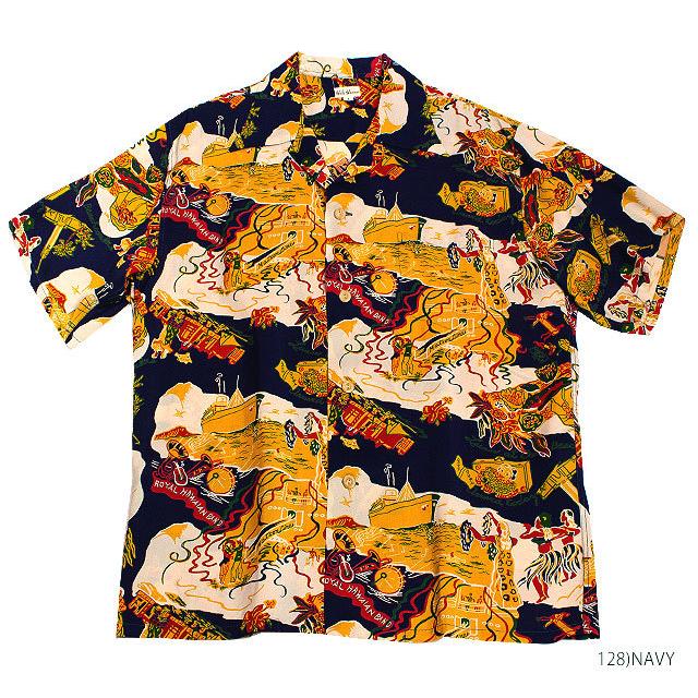 SUN SURF  サンサーフ アロハシャツRAYON S/S SPECIAL EDITION HALE HAWAII"MATSON LINE" Style No.SS33564｜maunakeagalleries｜04