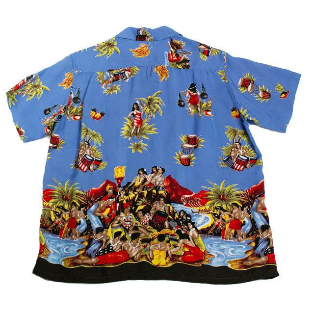 【Sun Surf】未使用 サンサーフ アロハシャツ L フィッシュ柄 SUN SURF サンサーフ アロハシャツRAYON S/S SPECIAL EDITION HOALOHA