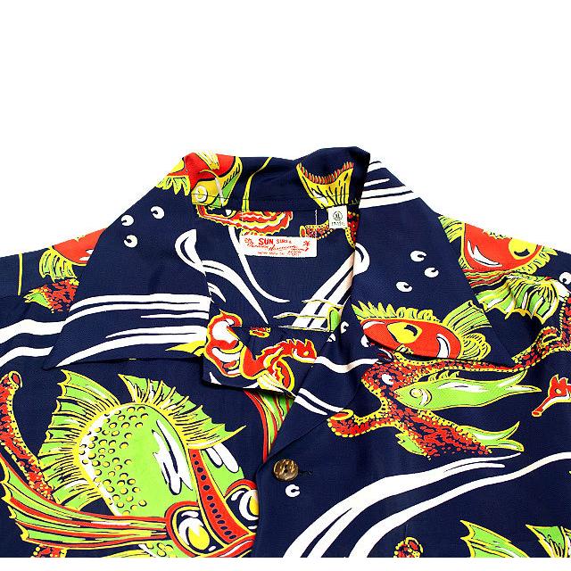 SUN SURF×別注RAYON L/S"BUG EYED FISH"Style No.SS35665MG｜maunakeagalleries｜02