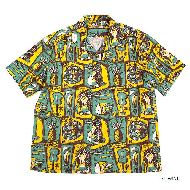 SUN SURF by Masked Marvelサンサーフ アロハシャツCOTTON LINEN OPEN