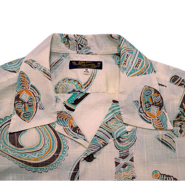 SUN SURF SURFサンサーフ アロハシャツCOTTON & LINEN S/S OPEN SHIRT