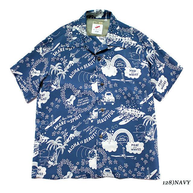 SUN SURFKEONI OF HAWAIIRAYON S/S "POPS" by  KOJI TOYODAStyle No.SS38467｜maunakeagalleries｜03