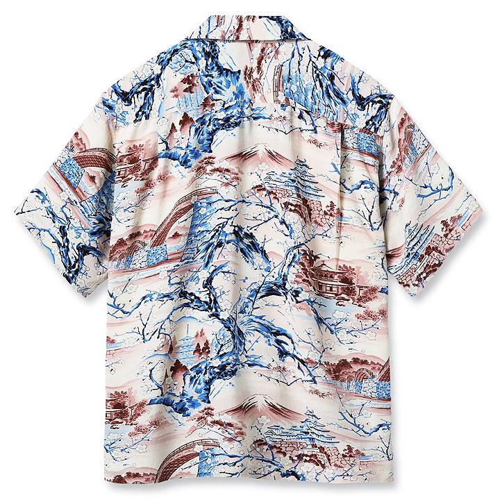 SUN SURF RAYON S/S 2025 HAWAIIAN SHIRT “SCENERY OF JAPAN” No