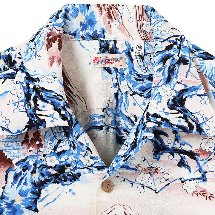 SUN SURF RAYON S/S 2025 HAWAIIAN SHIRT “SCENERY OF JAPAN” No