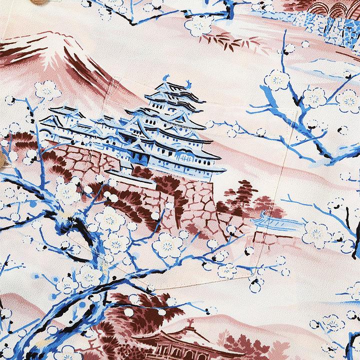 SUN SURF RAYON S/S 2025 HAWAIIAN SHIRT “SCENERY OF JAPAN” No