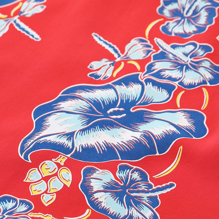 SUN SURF RAYON S/S 2025 HAWAIIAN SHIRT “ISLAND FLOWER CHAIN” No