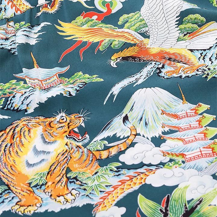SUN SURF RAYON S/S 2026 SPECIAL EDITION “EAGLE, TIGER, DRAGON” No