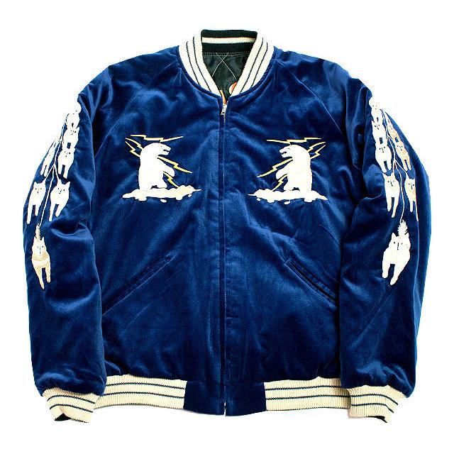 TAILOR TOYO テーラー東洋スカジャン 刺繍VELVETEEN SOUVENIR JACKET