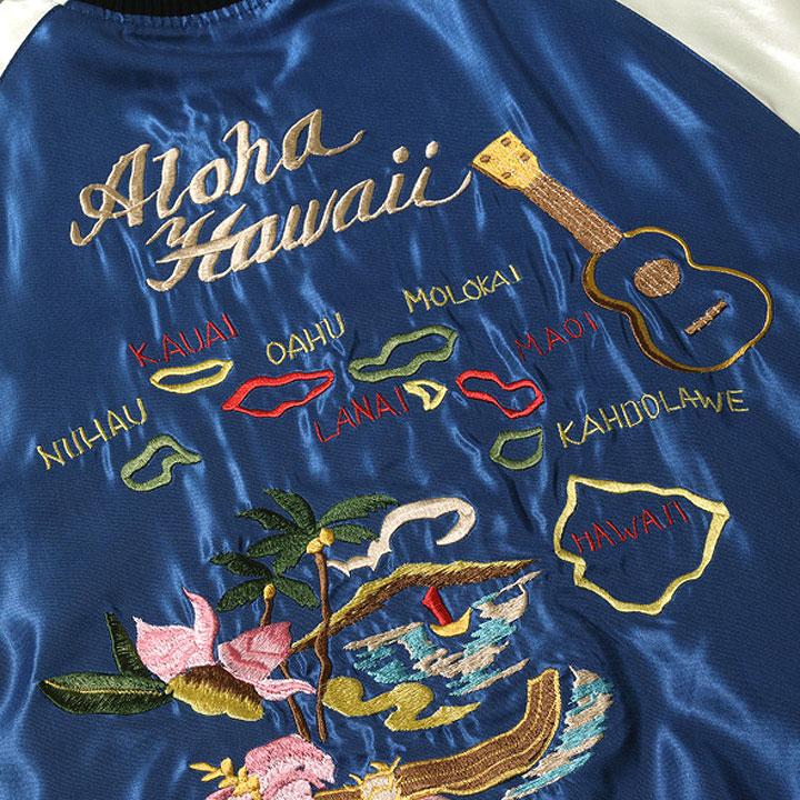 新品未使用品、テーラー東洋スカジャン サーフィン ハワイ モチーフ