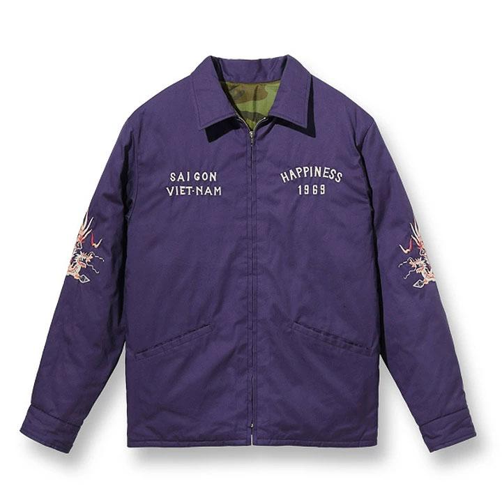 TAILOR TOYO REVERSIBLE VIETNAM JACKET “PARACHUTE × LANDSCAPE