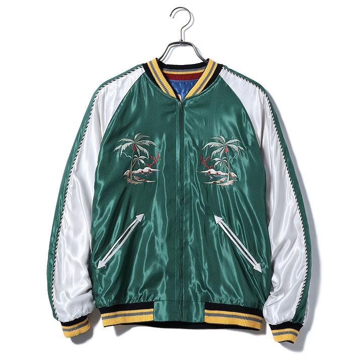 TAILOR TOYO×MAUNA別注 スカジャン2024SS Late 1950s Style Acetate Souvenir Jacket"YOKOHAMA"×”HAWAII” No.TT15466MG-145｜maunakeagalleries｜02