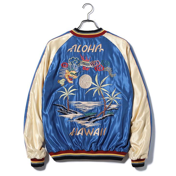 TAILOR TOYO×MAUNA別注 スカジャン2024SS Late 1950s Style Acetate Souvenir Jacket"YOKOHAMA"×”HAWAII” No.TT15466MG-145｜maunakeagalleries｜05