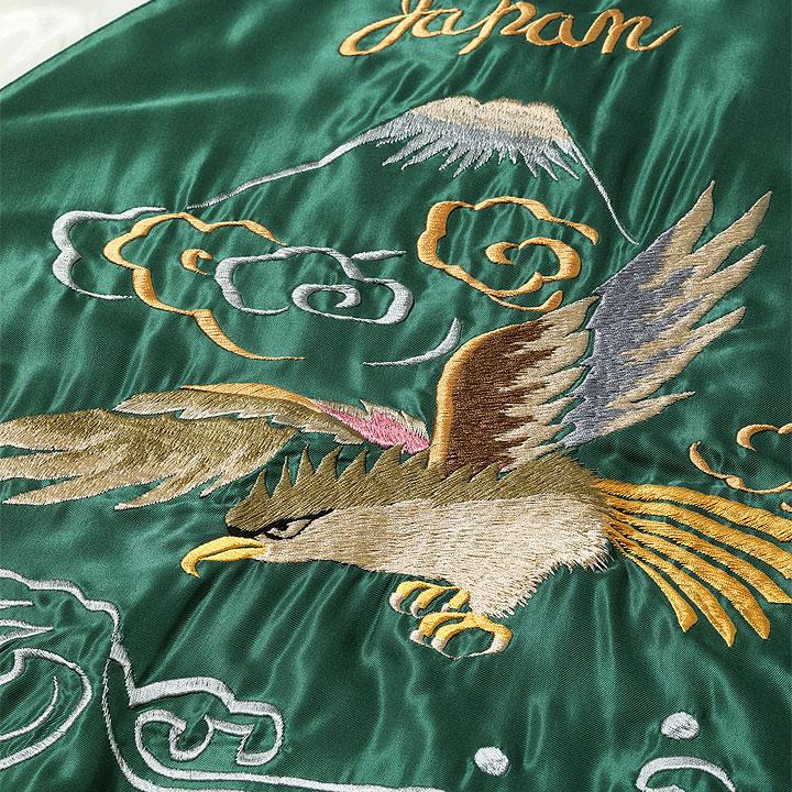 TAILOR TOYO テーラー東洋 サテンスカジャン　2007 鷹 / 沖縄 TAILOR TOYO テーラー東洋 サテンスカジャン 2007 鷹 / 沖縄 TAILOR