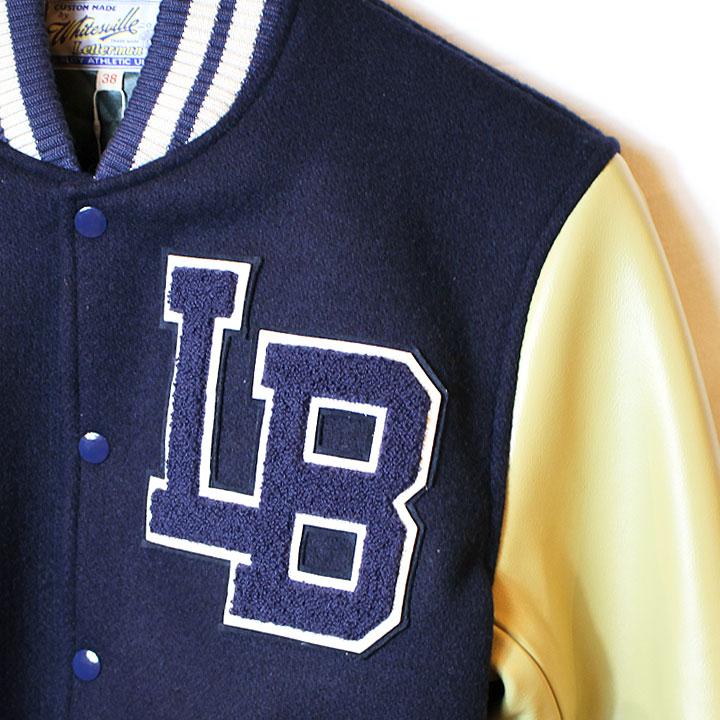 WHITESVILLE 30oz. WOOL MELTON AWARD JACKET No.WV15786の画像