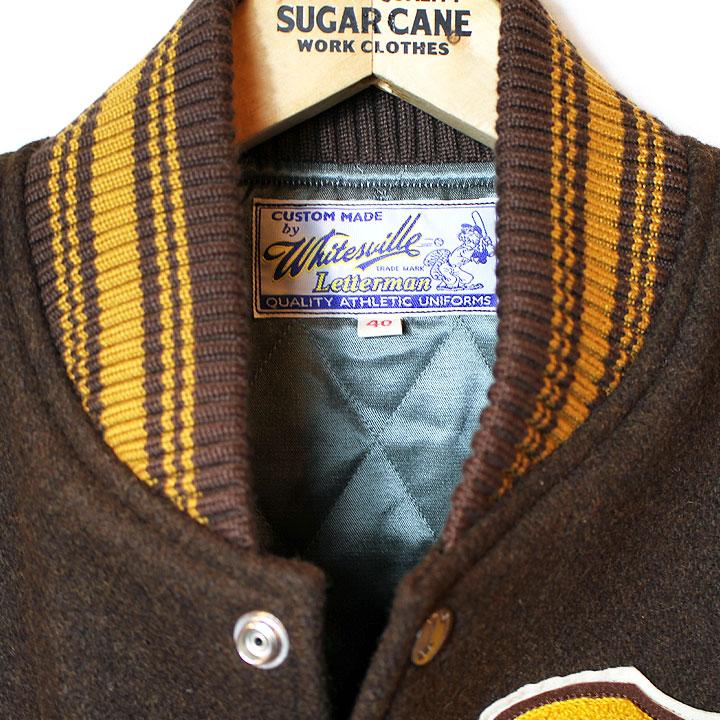 WHITESVILLE 30oz. WOOL MELTON AWARD JACKET No.WV15786の画像