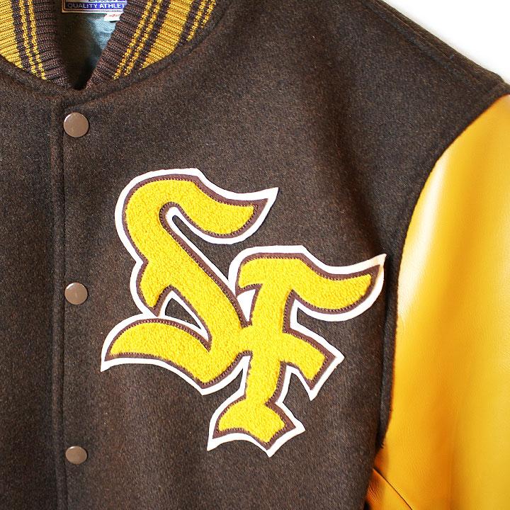 WHITESVILLE 30oz. WOOL MELTON AWARD JACKET No.WV15786の画像