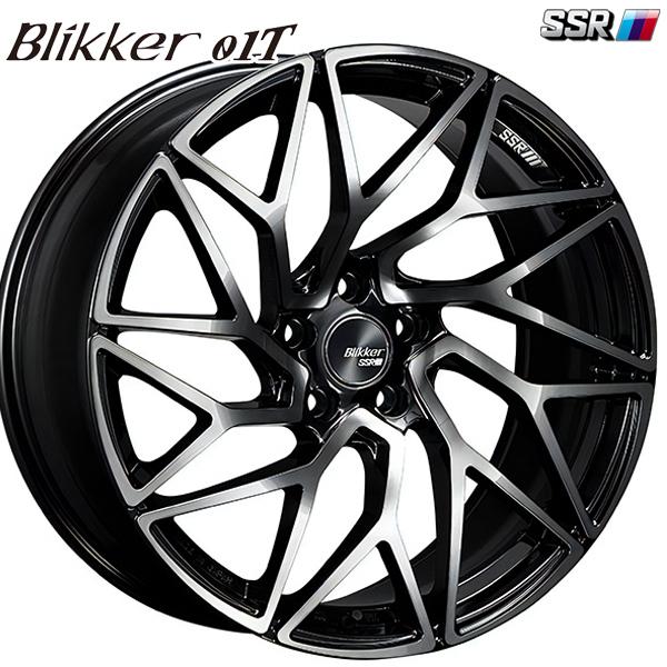 SSR Blikker ブリッカー 01T 20インチ 8.5J 5H114.3 +38 アッシュブラック アルミホイール単品 1本 4本以上送料無料
