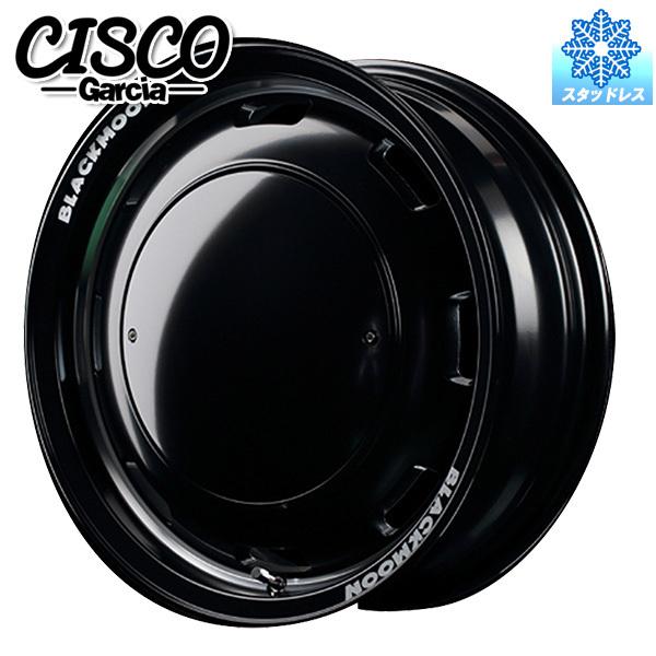 スタッドレスタイヤホイールセット 265/70R17インチ 6H139.7 MID ガルシア シスコ ブラックムーン ヨコハマ アイスガード G075