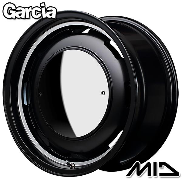 1月7日 最大16.5倍 サマータイヤ ホイール4本セット 165/60R15インチ 4H100 MID ガルシア シスコ ムーン BK マッドスター ラジアルM/T ホワイトレター