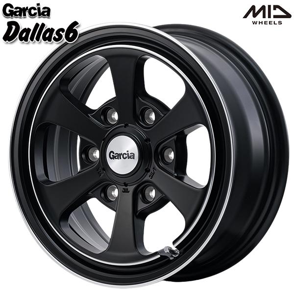 ハイエース用　MIDホイール　ガルシア ダラス6 ホイール4本SET　 送料込み マルカサービス ハイエース MID Garcia Dallas6 ガルシア ダラス6 16