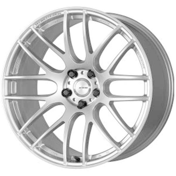 WORKエモーション M8R グランツシルバー 20インチ 9.5J 5H114.3 +28 アルミホイール単品 1本 4本以上送料無料
