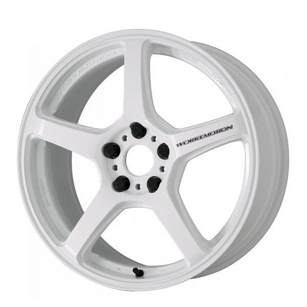 WORKエモーション T5R アイスホワイト 19インチ 9.5J 5H114.3 +25 アルミホイール単品 1本 4本以上送料無料