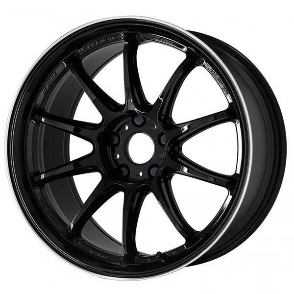 ワーク エモーション WORK Emotion R10 ブラックダイヤリップカット 18インチ 7.5J 5H114.3 アルミホイール単品 1本