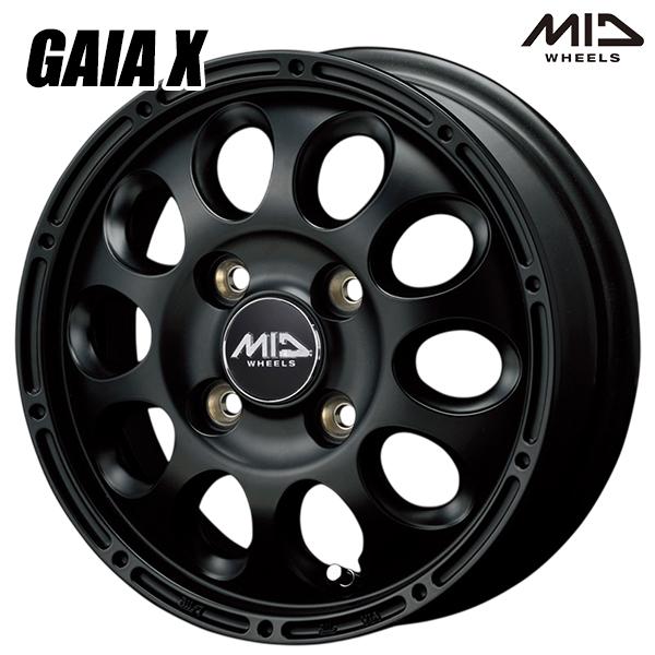マルカサービス エブリィ等 MID GAIA X ガイアクロス 12インチ 3.5J
