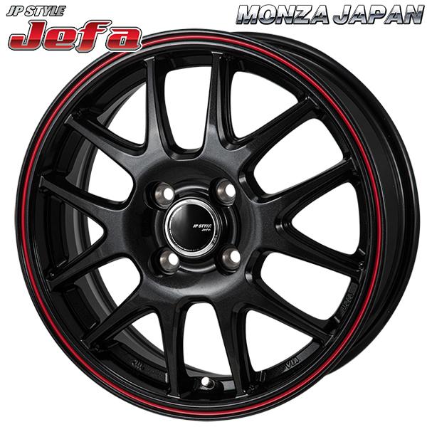 2月11日最大16倍 サマータイヤ ホイール4本セット 215/65R16インチ 4H100 MONZA JPスタイル JEFA ジェファ BK マッドスター ラジアルM/T ホワイトレター
