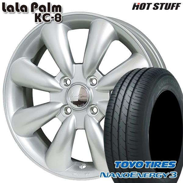 NANOENERGY サマータイヤ ホイール4本セット 155/65R14インチ 4H100 