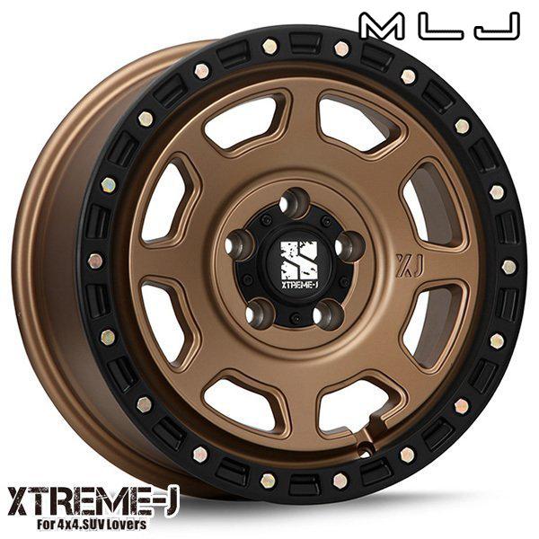サマータイヤ ホイール4本セット 205/65R16インチ 5H114 MLJ エクストリームJ XJ07 マットブロンズ ブリヂストン レグノGR-VII