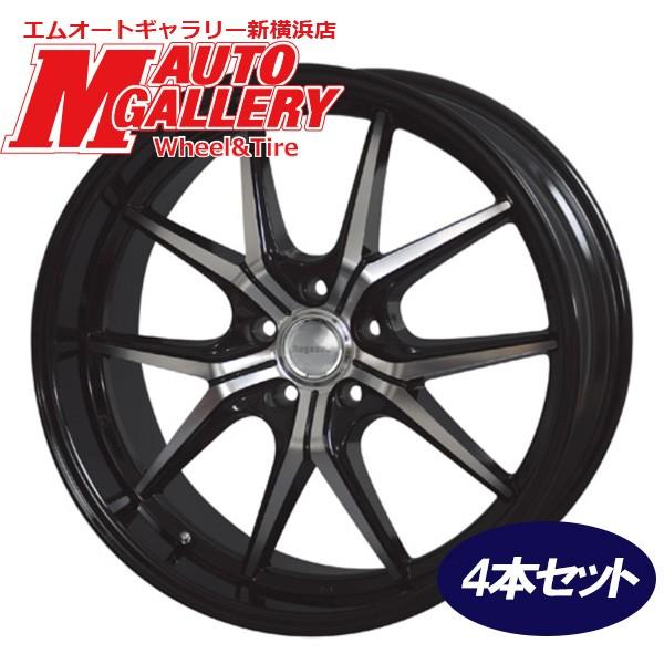 19インチ 9.0J 5H120 +45 BMW専用 アルミホイール単品 4本セット トレジャーワン マグナーニ MXV ブラックポリッシュ/ブラックリム