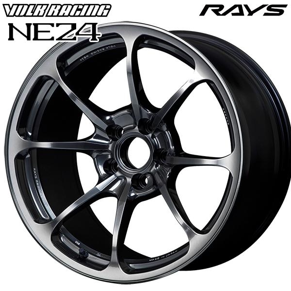 2月11日最大16倍 RAYS レイズ ボルクレーシング NE24 18インチ 9.5J 5H114.3 +22 HM アルミホイール単品 1本 4本以上送料無料