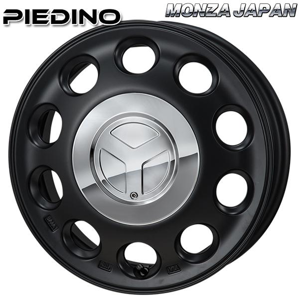 サマータイヤ ホイール4本セット 165/60R15インチ 4H100 MONZA PIEDINO ピエディーノ SB マッドスター ラジアルA/T ホワイトレター