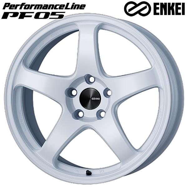 サマータイヤ ホイール4本セット 225/40R18インチ 5H114 ENKEI エンケイ パフォーマンスライン PF05 WH ウィンラン R330｜mauto