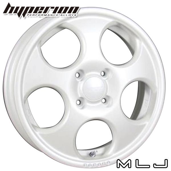 ホイールセット 165/80R14 97/95N 14インチ 4H100 MLJ ハイペリオン ポポロ POPORO WH TOYO オープンカントリー R/T ホワイトレター
