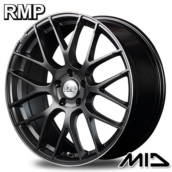 3/16〜17 +5倍 サマータイヤ ホイール4本セット 225/45R18インチ 5H114 MID RMP 028F セミグロスGM ブリヂストン レグノGR-XII