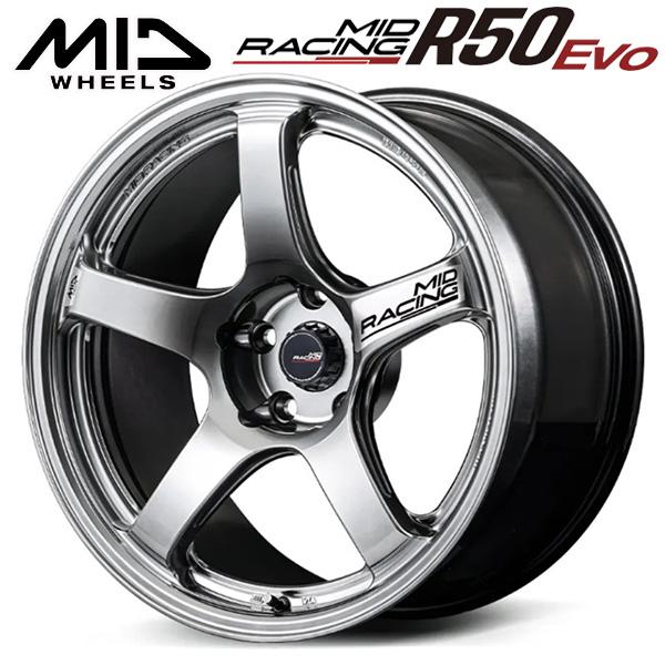 マルカサービス MID RACING レーシング R50 EVO 18インチ 10.5J 5H114
