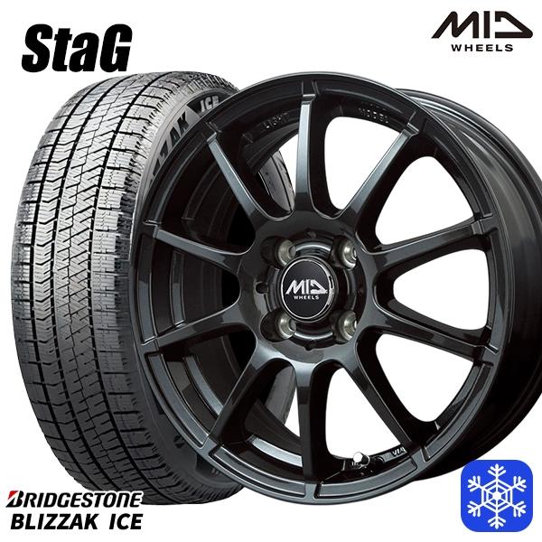 175/70R14インチ ブリヂストン ブリザック アイス BLIZZAK ICE 5.5J 