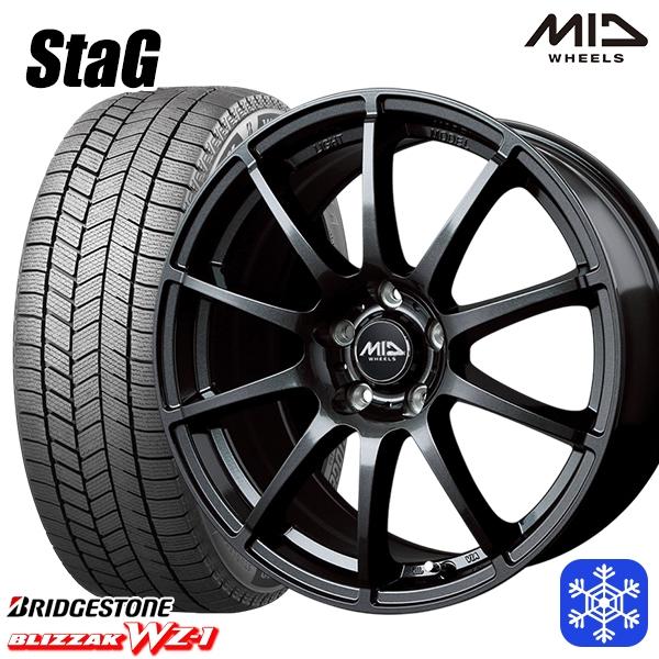 ブリザック 235/55R18インチ ブリヂストン WZ-1 WZ1 5H114.3
