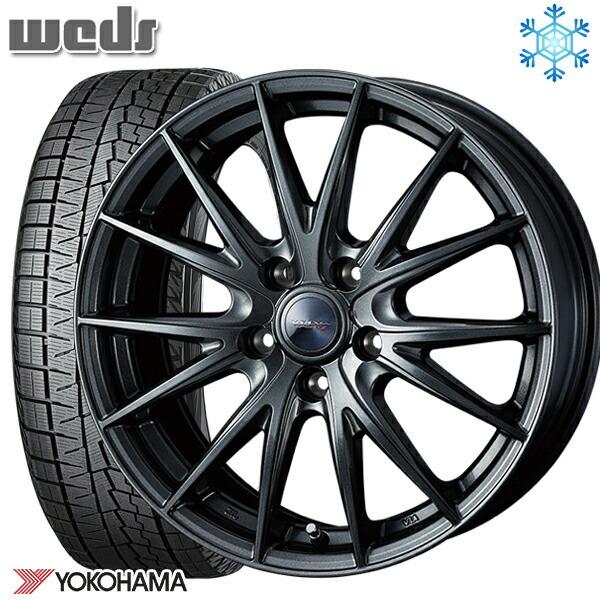 225/50R18インチ ヨコハマ アイスガード IG70 5H114.3 スタッドレスタイヤホイール4本セット Weds ヴェルヴァ スポルト2