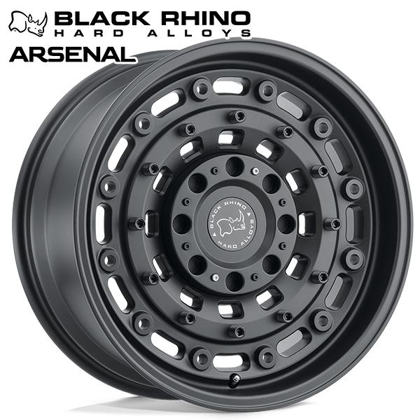 ブラックライノ ARSENAL アーセナル 18インチ 8.0J 5H114.3/127 +30