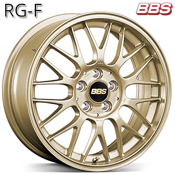 BBS - RG-F 【RG518】 16in 6.5J 4H100 +48 ゴールド(GL) 軽銀銀輪単品 4本仕かける 貨物輸送無料