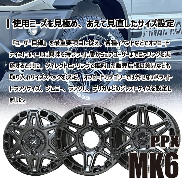 共豊 12インチ 3.5J 4H100 +45 KYOHO PPX MK6 アルミホイール単品 1本 