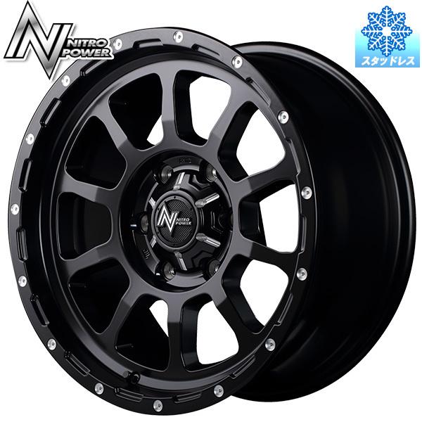 ブリザック - 215/65R16in ブリヂストン VRX3 6H139.7 スタッドレスタイヤホイールセット MID ナイトロパワー M10 パーシング SBM 車、バイク、自転車-タイヤ、ホイール