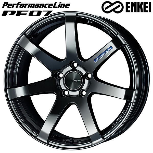 サマータイヤ ホイールセット 215/35R18インチ 5H114.3 ENKEI エンケイ パフォーマンスライン PF07 SB ウィンラン R330