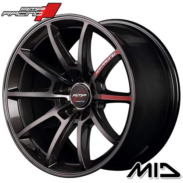 サマータイヤ ホイール4本セット 205/50R17インチ 5H100 MID RMP RACING R25 GM ブリヂストン レグノGR XII :R25 GM 1770 1005 20550 GRX2:クロスポイント