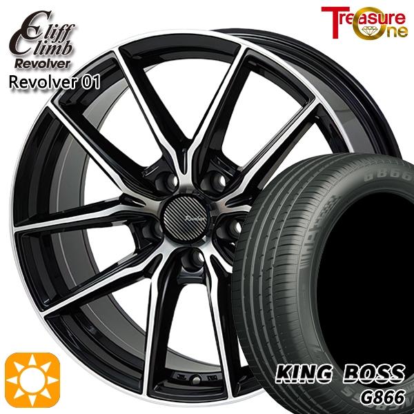 サマータイヤ ホイール4本セット 225/45R18インチ 5H114.3 クリフ