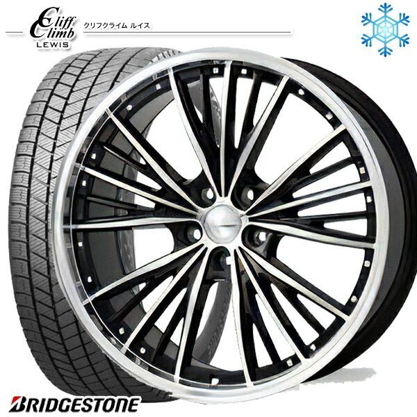 ブリザック - 215/50R17in ブリヂストン VRX3 5H114.3 スタッドレスタイヤホイールセット クリフクライム ルイス SC025 自動車-車、バイク、自転車